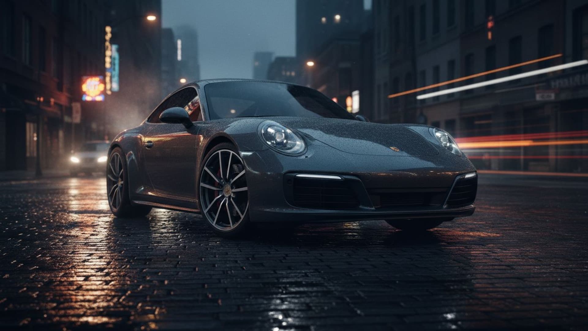 Porsche 911 Carrera Cabriolet auf einer Bergstraße — Versicherungskosten 2026